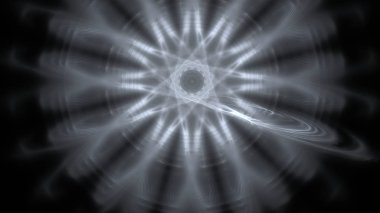 Fantezi kaotik renkli fraktal desen. Soyut Fraktal şekiller. 3D render resimde arka plan veya duvar kağıdı.