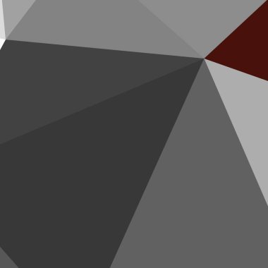 Üçgen poligonal arka plan - eğilim desen.