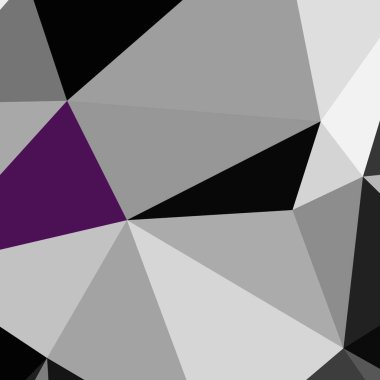 Üçgen poligonal arka plan - eğilim desen.