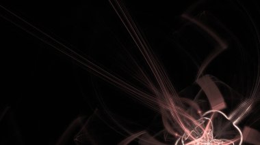 Fantezi kaotik renkli fraktal desen. Soyut Fraktal şekiller. 3D render resimde arka plan veya duvar kağıdı.