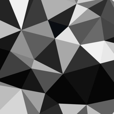 Üçgen poligonal arka plan - eğilim desen.