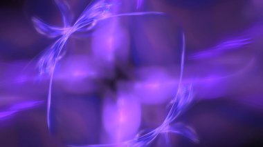 Fantezi kaotik renkli fraktal desen. Soyut Fraktal şekiller. 3D render resimde arka plan veya duvar kağıdı.