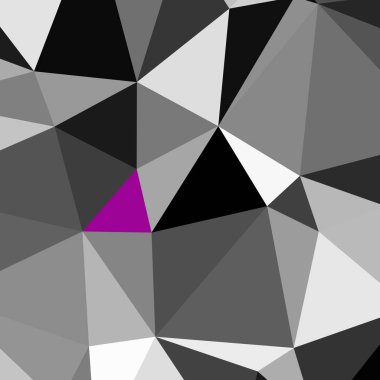 Üçgen poligonal arka plan - eğilim desen.