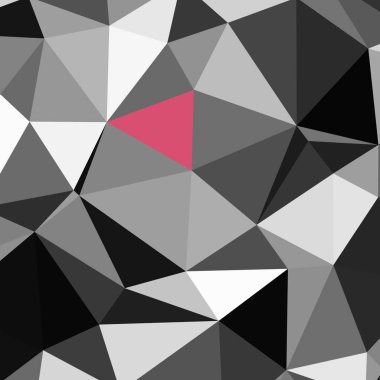 Üçgen poligonal arka plan - eğilim desen.