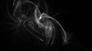 Fantezi kaotik renkli fraktal desen. Soyut Fraktal şekiller. 3D render resimde arka plan veya duvar kağıdı.