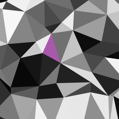 Üçgen poligonal arka plan - eğilim desen.