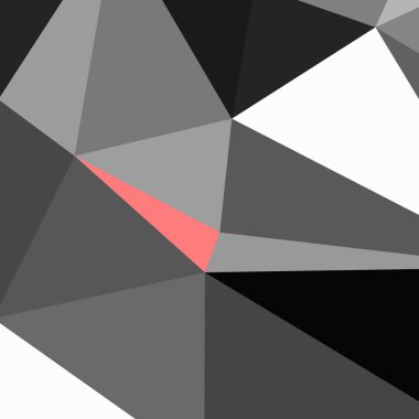 Üçgen poligonal arka plan - eğilim desen.