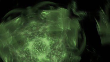 Fantezi kaotik renkli fraktal desen. Soyut Fraktal şekiller. 3D render resimde arka plan veya duvar kağıdı.