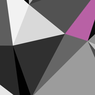 Üçgen poligonal arka plan - eğilim desen.