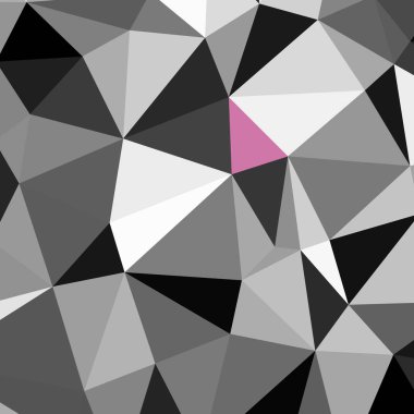 Üçgen poligonal arka plan - eğilim desen.