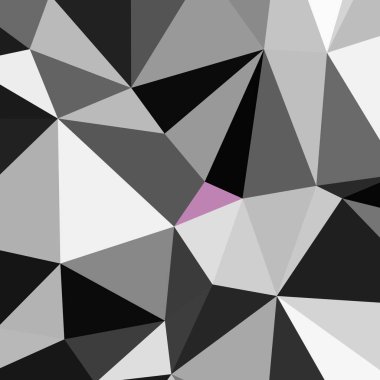 Üçgen poligonal arka plan - eğilim desen.