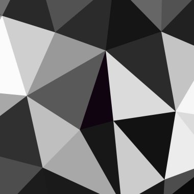 Üçgen poligonal arka plan - eğilim desen.