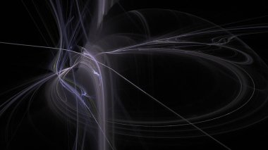 Fantezi kaotik renkli fraktal desen. Soyut Fraktal şekiller. 3D render resimde arka plan veya duvar kağıdı.