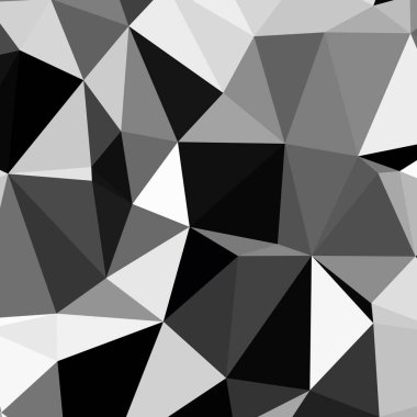 Üçgen poligonal arka plan - eğilim desen.