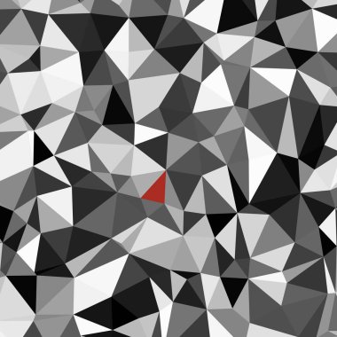 Üçgen poligonal arka plan - eğilim desen.