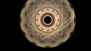 Fantezi kaotik renkli fraktal desen. Soyut Fraktal şekiller. 3D render resimde arka plan veya duvar kağıdı.