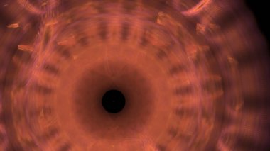 Fantezi kaotik renkli fraktal desen. Soyut Fraktal şekiller. 3D render resimde arka plan veya duvar kağıdı.