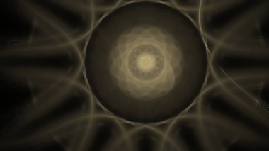 Fantezi kaotik renkli fraktal desen. Soyut Fraktal şekiller. 3D render resimde arka plan veya duvar kağıdı.