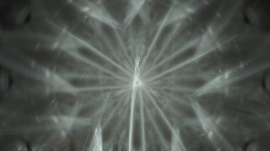 Fantezi kaotik renkli fraktal desen. Soyut Fraktal şekiller. 3D render resimde arka plan veya duvar kağıdı.