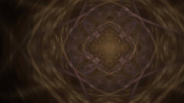 Fantezi kaotik renkli fraktal desen. Soyut Fraktal şekiller. 3D render resimde arka plan veya duvar kağıdı.