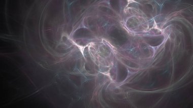 Fantezi kaotik renkli fraktal desen. Soyut Fraktal şekiller. 3D render resimde arka plan veya duvar kağıdı.