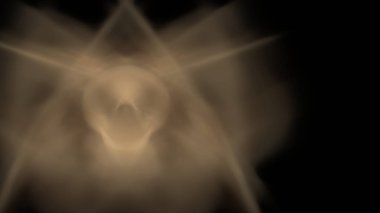 Fantezi kaotik renkli fraktal desen. Soyut Fraktal şekiller. 3D render resimde arka plan veya duvar kağıdı.