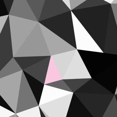 Üçgen poligonal arka plan - eğilim desen.