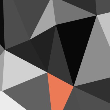 Üçgen poligonal arka plan - eğilim desen.