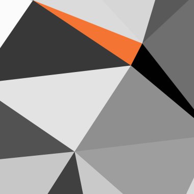 Üçgen poligonal arka plan - eğilim desen.