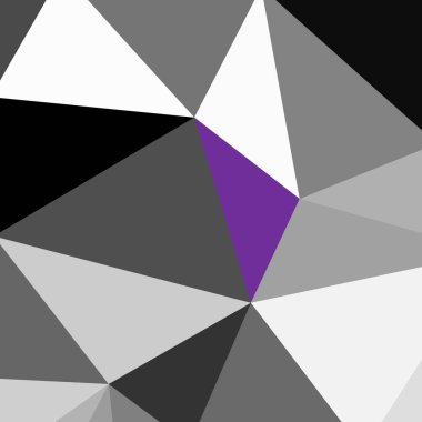 Üçgen poligonal arka plan - eğilim desen.