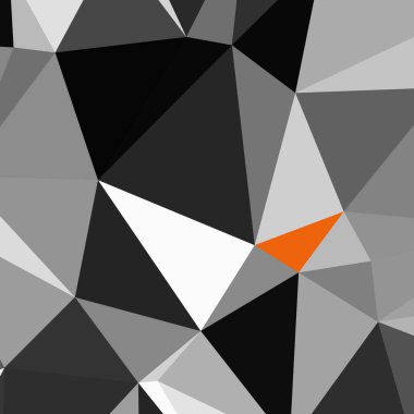 Üçgen poligonal arka plan - eğilim desen.