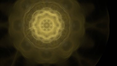 Fantezi kaotik renkli fraktal desen. Soyut Fraktal şekiller. 3D render resimde arka plan veya duvar kağıdı.