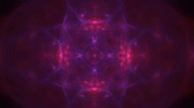 Fantezi kaotik renkli fraktal desen. Soyut Fraktal şekiller. 3D render resimde arka plan veya duvar kağıdı.