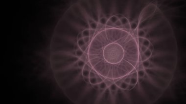 Fantezi kaotik renkli fraktal desen. Soyut Fraktal şekiller. 3D render resimde arka plan veya duvar kağıdı.