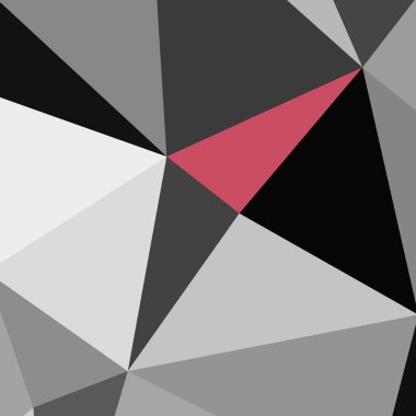 Üçgen poligonal arka plan - eğilim desen.