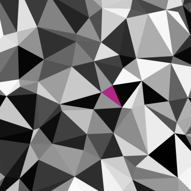 Üçgen poligonal arka plan - eğilim desen.