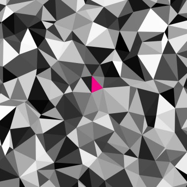 Üçgen poligonal arka plan - eğilim desen.