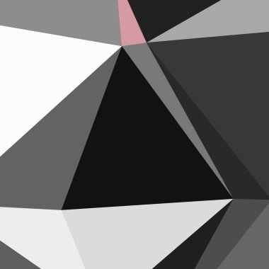 Üçgen poligonal arka plan - eğilim desen.