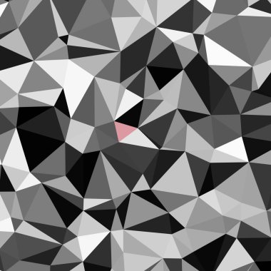 Üçgen poligonal arka plan - eğilim desen.