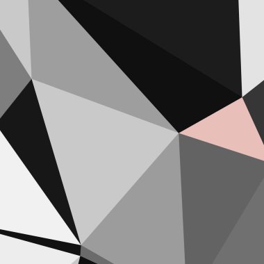 Üçgen poligonal arka plan - eğilim desen.