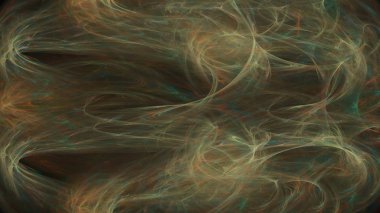 Fantezi kaotik renkli fraktal desen. Soyut Fraktal şekiller. 3D render resimde arka plan veya duvar kağıdı.