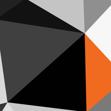 Üçgen poligonal arka plan - eğilim desen.