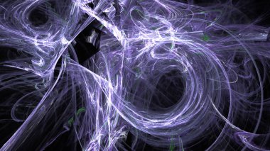 Fantezi kaotik renkli fraktal desen. Soyut Fraktal şekiller. 3D render resimde arka plan veya duvar kağıdı.