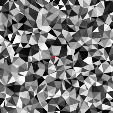 Üçgen poligonal arka plan - eğilim desen.