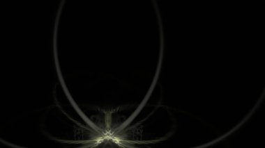 Fantezi kaotik renkli fraktal desen. Soyut Fraktal şekiller. 3D render resimde arka plan veya duvar kağıdı.