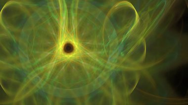 Fantezi kaotik renkli fraktal desen. Soyut Fraktal şekiller. 3D render resimde arka plan veya duvar kağıdı.