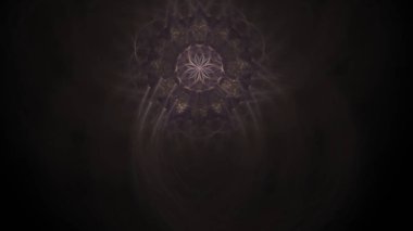 Fantezi kaotik renkli fraktal desen. Soyut Fraktal şekiller. 3D render resimde arka plan veya duvar kağıdı.