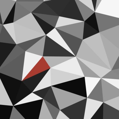 Üçgen poligonal arka plan - eğilim desen.