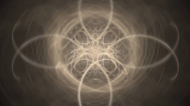 Fantezi kaotik renkli fraktal desen. Soyut Fraktal şekiller. 3D render resimde arka plan veya duvar kağıdı.