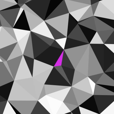 Üçgen poligonal arka plan - eğilim desen.